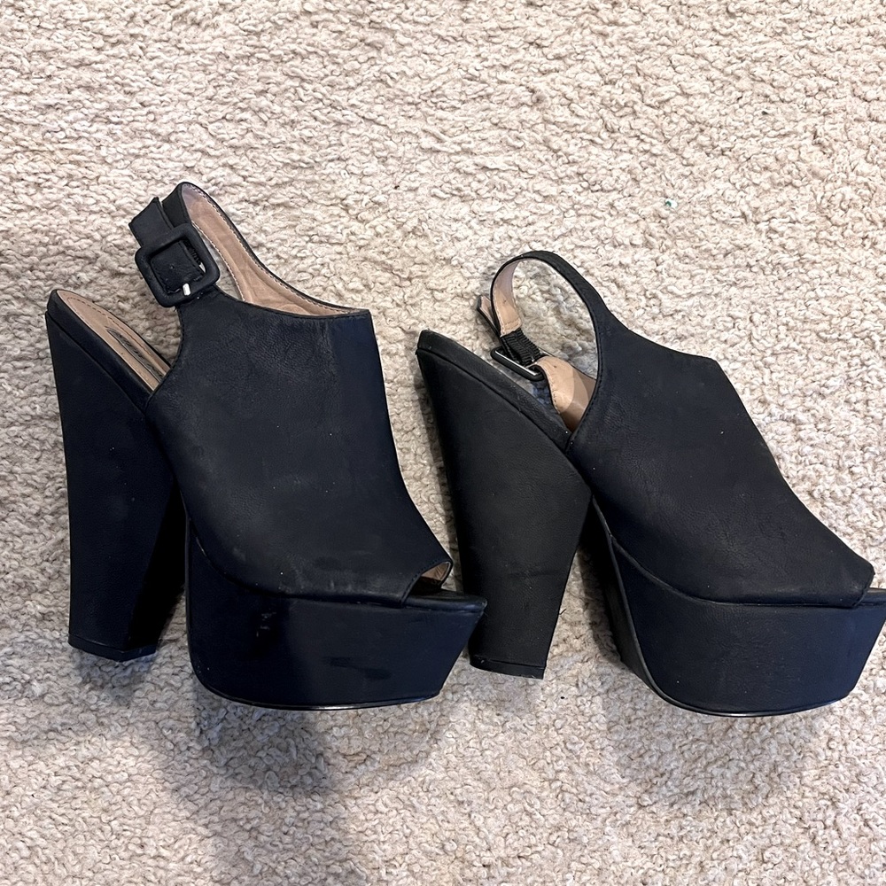 Steve Madden chunky heels